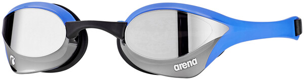 Cobra Ultra Swipe Mirror Blue/Silver Arena Swimming Goggles 